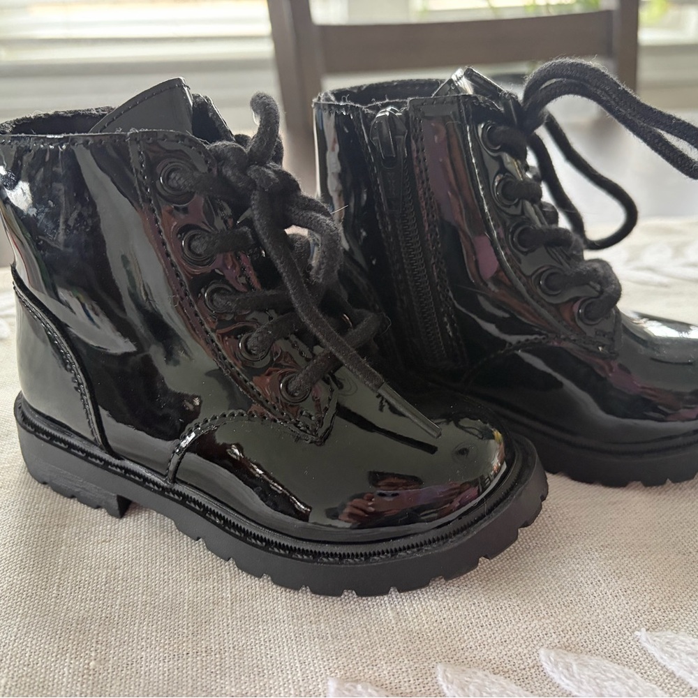 Black Kids Boots